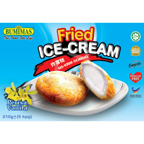 BUMIMAS Ice Cream Potong Fried Ice Cream Vanilla Flavour BUMIMAS FOOD